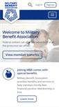 Mobile Screenshot of militarybenefit.org